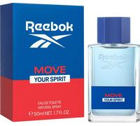 Reebok move your spirit eau de toilette para hombre, 50 ml