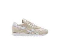 Reebok Nailon clásico, Zapatos para Correr Mujer, Classic Beige Classic Beige White, 37 EU