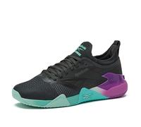 Reebok Nano Court Sport - Tenis de Pickleball o Tenis para Hombre, Gris 6/Purple Rave/Ai Aqua, 8.5 Women/7 Men