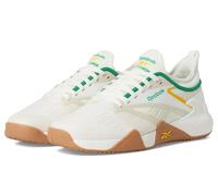 Reebok Nano Court Womens Tennis, Pickleball Shoes for Women, Zapatillas Mujer, Chalk Alabaster Upgrade Green, 40 EU