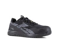 Reebok Nano X1 Adventure Work, Zapato Deportivo de Trabajo, Puntera Compuesta, Negro (Negro, Sistema Tallas Calzado EU, Adulto, Números, Mediano, 45)