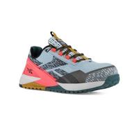 Reebok Nano X1 Adventure, Zapato Deportivo de Trabajo para Mujer, Azul Pizarra y Salmón, Suela Antideslizante (Azul/Salmon, Sistema Tallas Calzado EU, Adulto, Números, Mediano, 42)