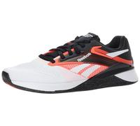 Reebok Nano X4, Zapatillas de Deporte Unisex adulto, Black Ftwwht Orgfla, 40.5 EU