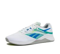 Reebok Nano X4, Zapatillas Unisex Adulto, Footwear White Unleashed Green Grey 1, 44.5 EU