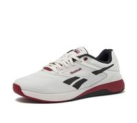 Reebok Nano X5 - Tenis Ligeros para Hombre, Entrenamiento Cruzado y Correr Ligeros para Hombre, Luxe Grey/Retro Red/Black, 10.5 Women/9 Men