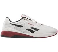 Reebok Nano X5 - Tenis Ligeros para Hombre, Entrenamiento Cruzado y Correr Ligeros para Hombre, Luxe Grey/Retro Red/Black, 11.5 Women/10 Men