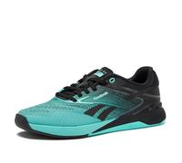 Reebok Nano X5 - Tenis para Mujer, Entrenamiento Cruzado, Gimnasio, Caminar, para Mujer, Ai Aqua/Negro, 37.5 EU