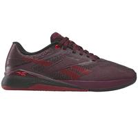 Reebok Nano X5 - Tenis para Mujer, Entrenamiento Cruzado, Gimnasio, Caminar, para Mujer, Negro Cereza/Negro/Rojo Retro, 38.5 EU