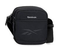 Bandolera dos compartimentos pequeña reebok newport negro negro Talla única