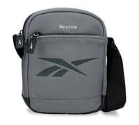 Reebok Newport Bandolera Mediana Gris 17x22x6 cms Poliéster
