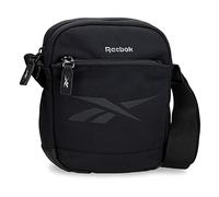 Reebok Newport Bandolera Mediana Negro 17x22x6 cms Poliéster