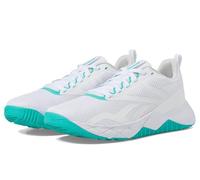 Reebok Nfx - Zapatillas Deportivas para Mujer, Calzado Blanco Negro Unleashed Green, 36 EU