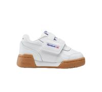 Reebok Niño Unisex Kinder Workout Plus Basket, Ftwrwhite Vectorblue Vectorred, 25 EU