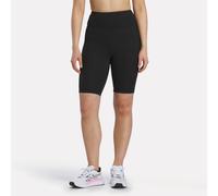 Reebok - Pantalón corto ciclista Lux Peached para mujer, BLACK, Tamaño: L