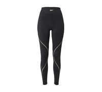 Reebok Pantalón deportivo lima / negro / blanco M lima / negro / blanco