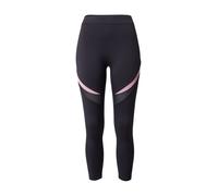 Reebok Pantalón deportivo 'LUX' rosa / negro XS rosa / negro