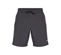 Reebok Pantalón deportivo negro / blanco L negro / blanco