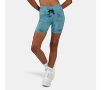 Reebok - Pantalones cortos estampados para correr RBK Lab, Warped Blue Aop, Tamaño: L