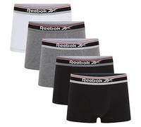 Reebok Pantalones Deportivos RBK para Hombre Jay - 5pk Negros/Margas Carbón/Blanco