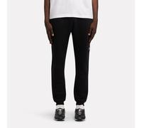 Reebok - Pantalones Jogger de Forro Polar Cargo para Hombre, Hombre, Black, Tamaño: M
