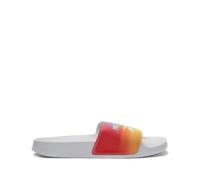 Reebok Pantuflas clásicas para mujer, blanco/blanco/negro, 12.5 Women/11 Men