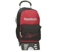 Reebok Portland Mochila Escolar con Carro Negro 31x44x15 cms Poliéster 20,46L by Joumma Bags
