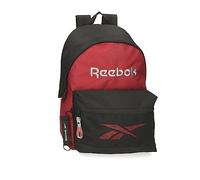 Reebok Portland Mochila Escolar Negro 31x44x17,5 cms Poliéster 23,87L