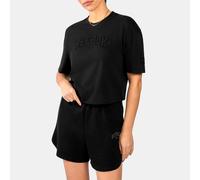 Reebok - Prep Chenille Women's T-Shirt, Black, Tamaño: M