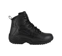 Reebok Rapid Response RB Safety Toe 6" Stealth Boot with Side Zipper Rb8678, Botas Militares y tácticas para Hombre, Black, 44 EU