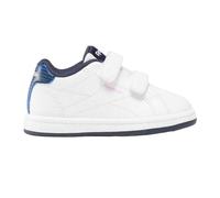 Reebok RBK Royal Complete CLN 2.0 2V, Zapatillas Bebé-Niñas, White/ASTROROSE/VECTORNAVY, 24 EU