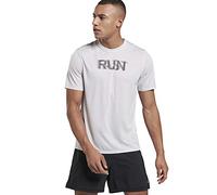 Reebok Re SS Graphic tee Camiseta, Hombre, porcel, XS
