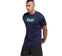 Reebok Re SS Graphic tee Camiseta, Hombre, vecnav, XS