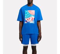 Reebok - Reebok ID Basketball Graphic T-Shirt, Optimum Blue, Tamaño: L