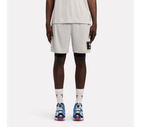 Reebok - Reebok Identity Basketball 7" 2-In-1 Shorts, Light Grey Marl, Tamaño: 3XL