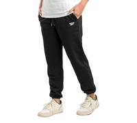 Reebok RI French Terry Pant Pantalones, Black, L para Mujer