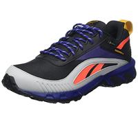 Reebok Ridgerider 6 Gore-Tex, Zapatillas Hombre, Core Black/Bold Purple/Orange Flare, 38 EU