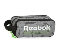 Reebok Roswell Estuche Triple Gris 22x10x9 cm Poliéster 1,98L by Joumma Bags