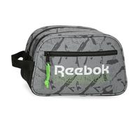 Reebok Roswell Neceser Dos Compartimentos Gris 26x16x12 cm Poliéster by Joumma Bags