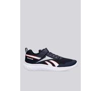 Reebok Rush Runner 5 Elastic Lace & Top Strap Sneaker, Vectornavy/White/VECTORRED, Talla 31 EU, Vectornavy White Vectorred, 31 EU