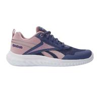 Reebok Zapatillas deportivas de niña Rush Runner 5 – cordones elásticos y tira superior – Morado 28