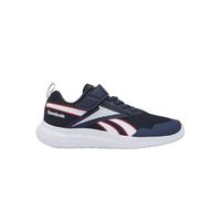 Reebok Rush Runner 5 Elastic Lace & Top Strap Sneaker, Vectornavy/White/VECTORRED, Talla 28 EU, Vectornavy White Vectorred, 28 EU