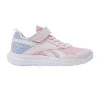Reebok Rush Runner 5 Elastic Lace & Top Strap, Zapatillas, Frostedberry Ftwrwhite Y2kblue, 32 EU