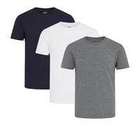 Reebok Santo Lightweight Men's T-Shirts - Pack of 3. Cotton Blend Mens Tops, T Shirt Multipack