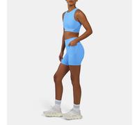 Reebok Lux High Rise Biker L Azul