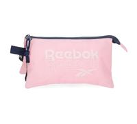 Reebok Sidney, estuche escolar, estuche triple, fabricado en Poliéster, varios compartimentos, de Joumma Bags