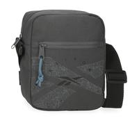 Reebok Stam Bandolera Pequeña Gris 17x21x7 cms Poliéster by Joumma Bags