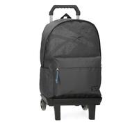 Reebok Stam Mochila para portátil 15,6" con Carro Gris 31,5x45x15 cms Poliéster 21,26L by Joumma Bags