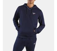 Reebok - Sudadera con capucha para mujer ID Small Logo French Terry, Vector Navy, Tamaño: S