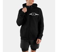 Reebok - Sudadera con Cremallera Completa Athlete Flex, Black, Tamaño: 2XL