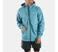 Reebok - Sudadera con cremallera completa para hombre Athlete Doubleknit, Warped Blue, Tamaño: M
